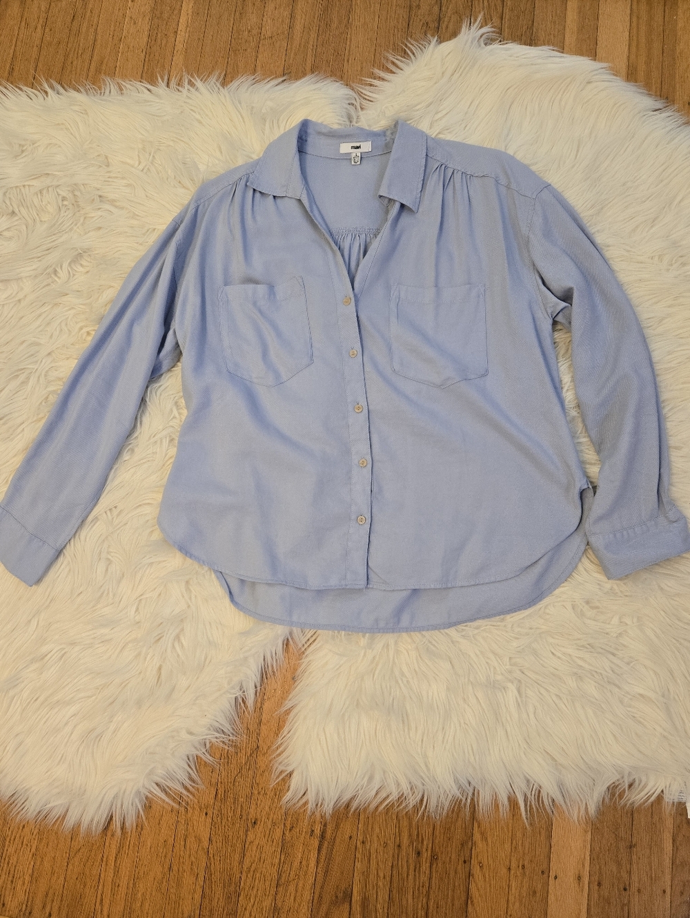 Mavi 2 Pocket Button-Up Shirt